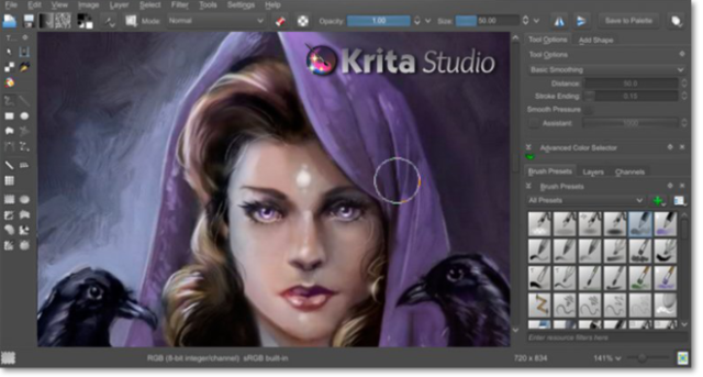 Krita painting 