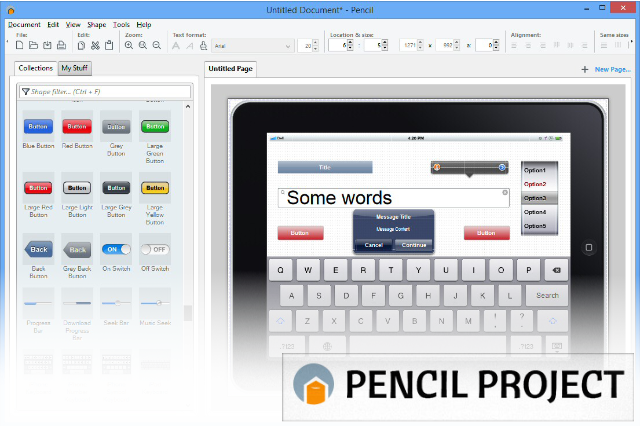 This week’s open source application is Pencil Project