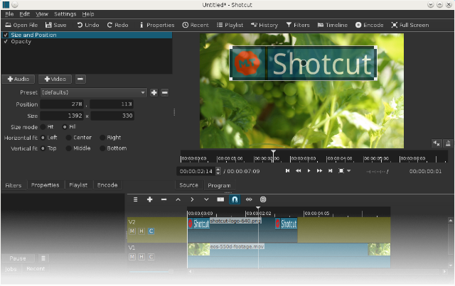 This week’s Open Source application is Shotcut