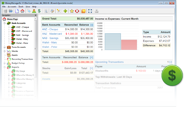 download the new Money Manager Ex 1.6.4