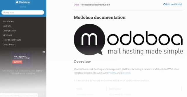 This week’s open source application is Modoboa