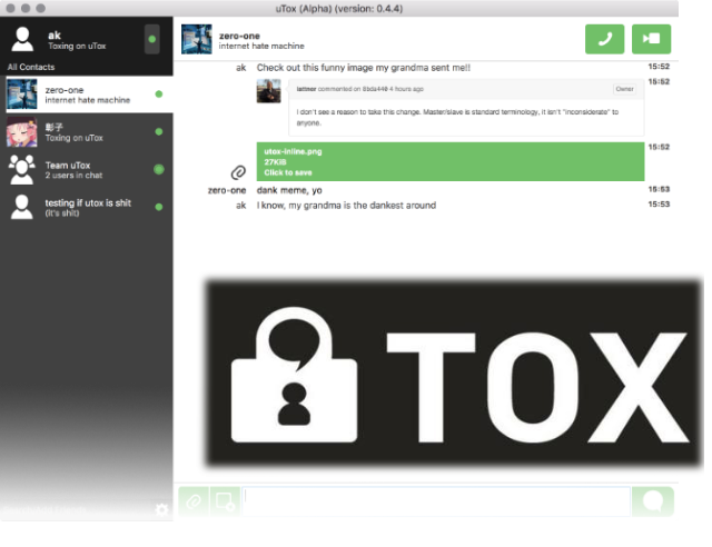 This week’s open source application is Tox