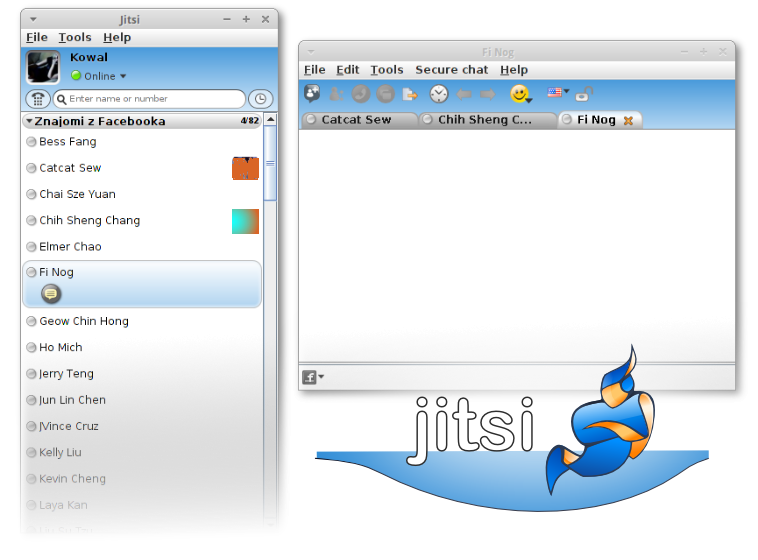 jitsi voip client