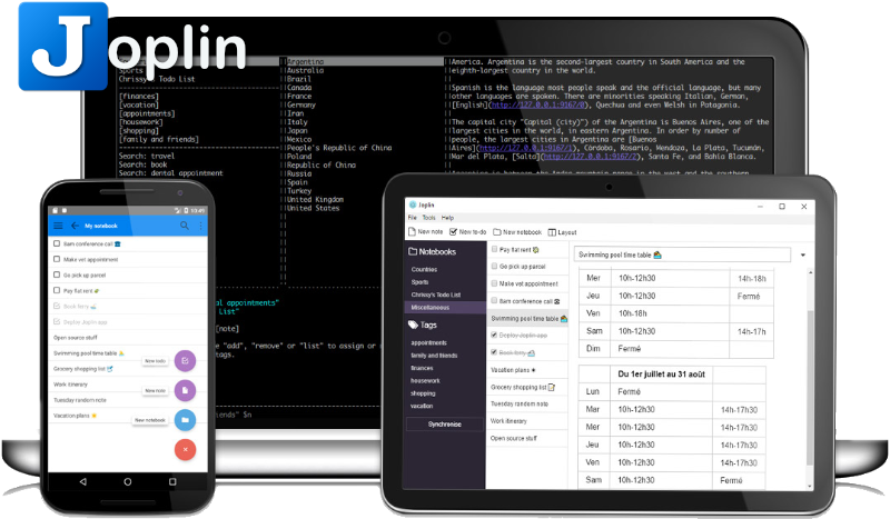 This week’s open source application is Joplin