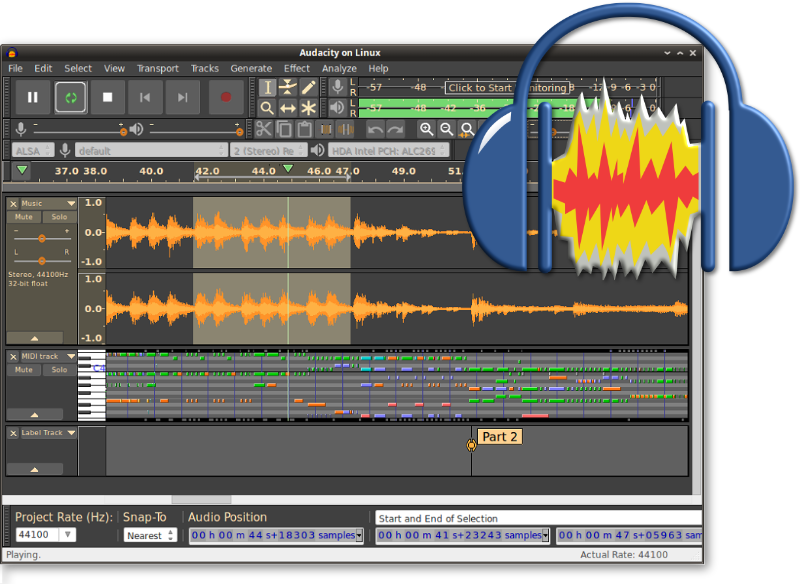 audacity podcast software