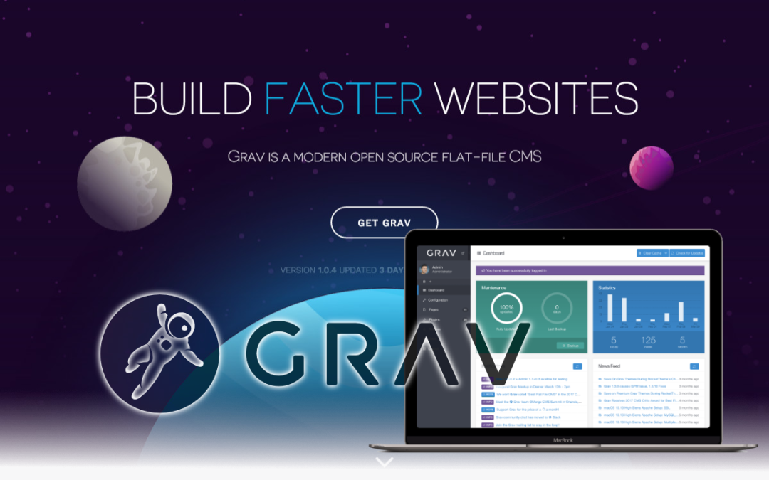 This week’s open source application is Grav